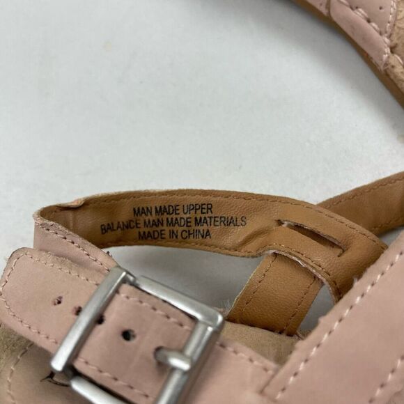 BOC b.o.c Almira Flower T-Strap Thong Flat Sandals Blush Pink Size 8M Z39898 - Picture 3 of 8